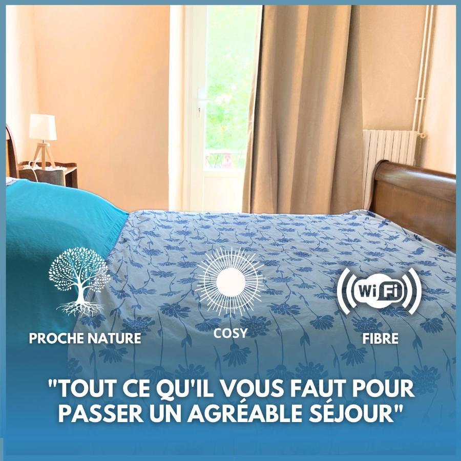 Chambre Double Cosy - Gite De La Louve Fougax-et-Barrineuf Bagian luar foto